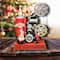 Wizardi Santa's Movie Projector Christmas Village Decoration with LED Lights